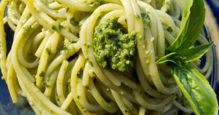 Paste cu pesto – Rețeta simplă și delicioasă